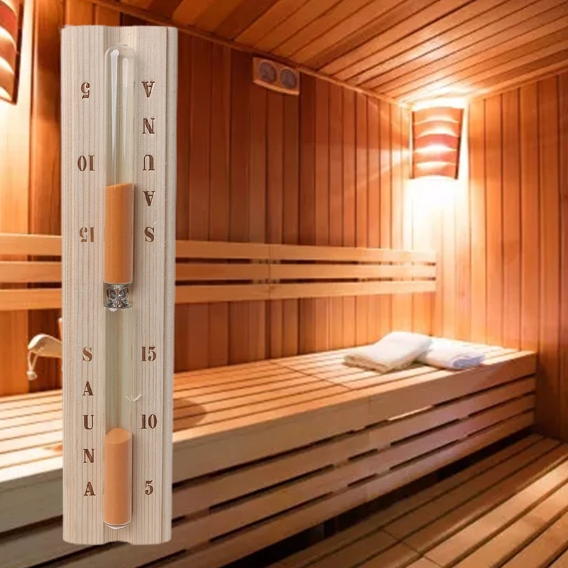 15 minutos sauna ampulheta areia temporizador girar resistente calor vidro areia vidro para sauna quarto chuveiro dropshipping
