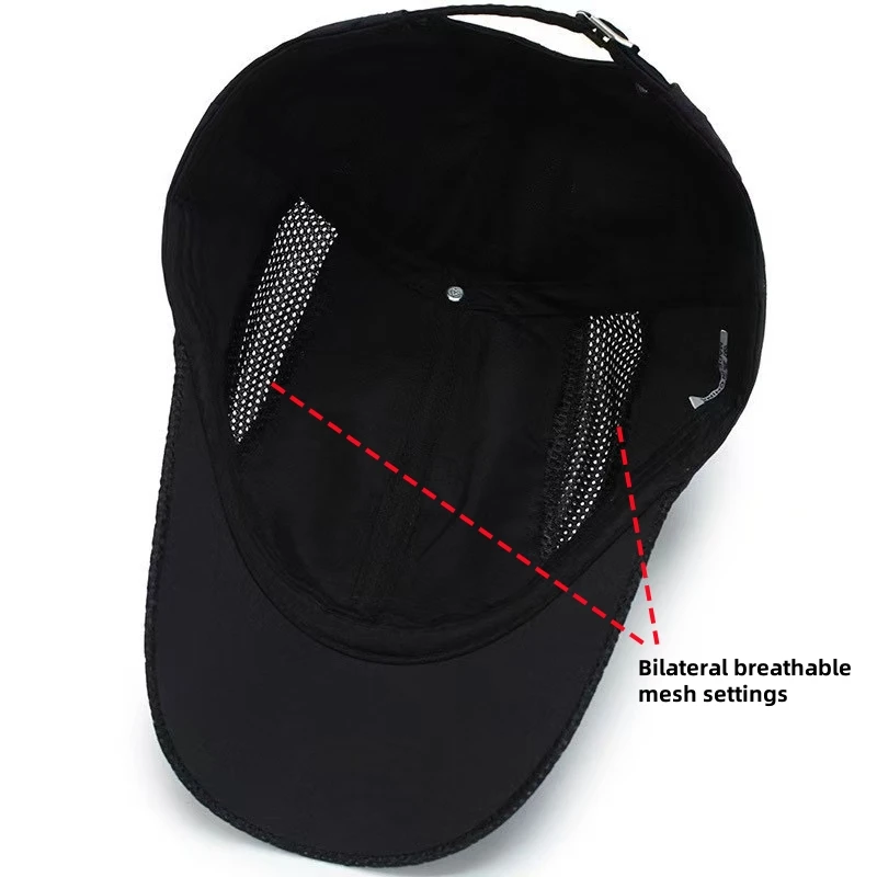 Adjustable Quick Dry Baseball Cap Breathable Sun Hat Suitable For Morris Garages Car Owners Travel Outdoor Sun Protection