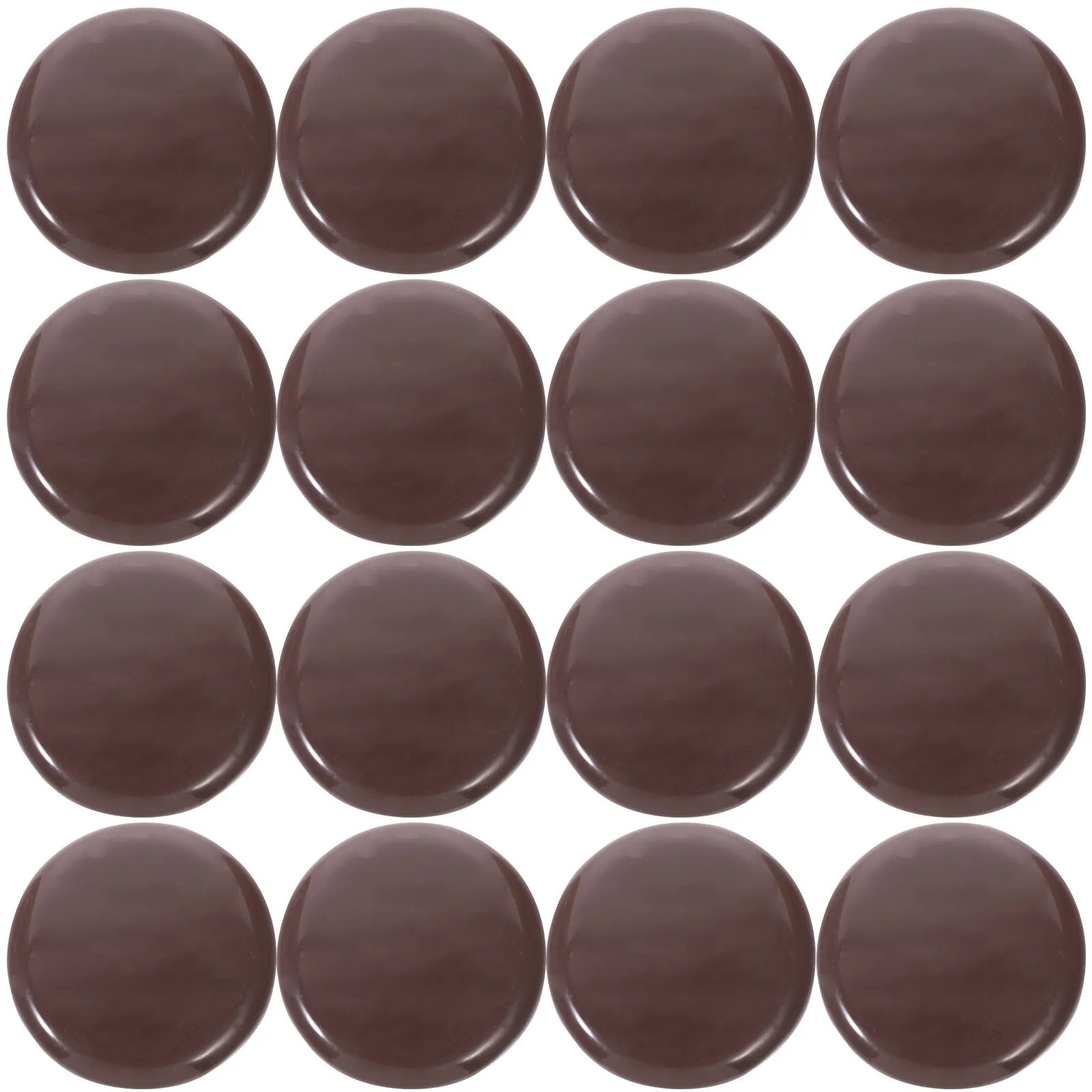 

20Pcs Silent Furniture Sliders Premium Plastic Self-Stick Non-Slip Furniture Feet Mats Floor Protection Pads for Chairs Tables