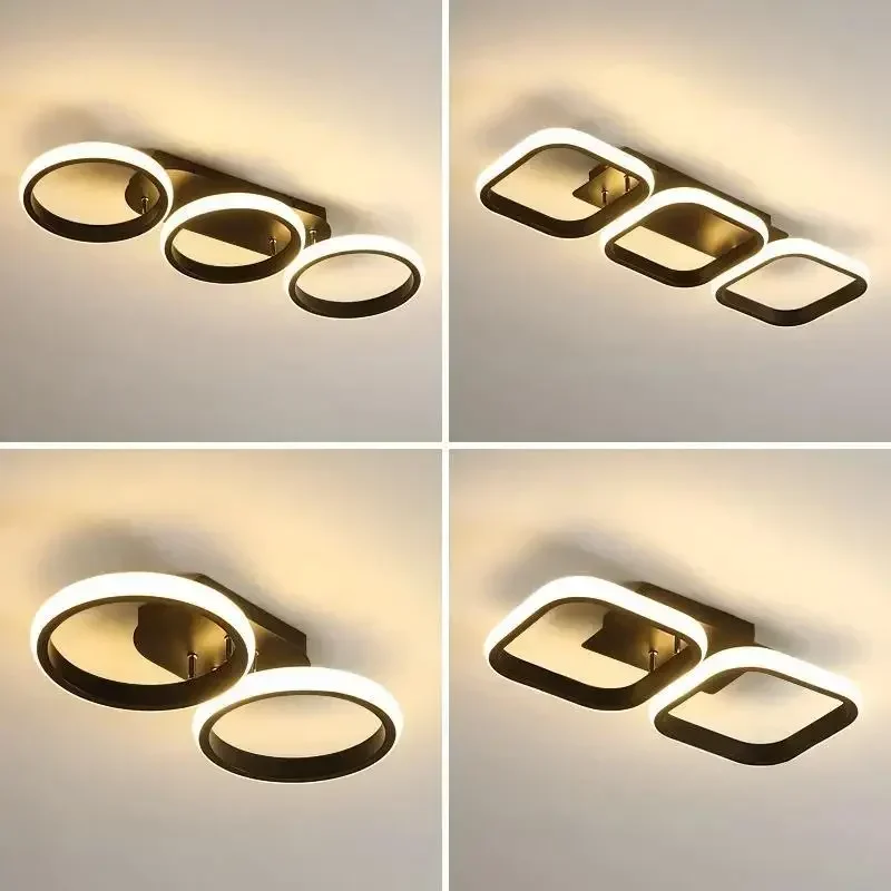 modernas luzes de teto led lustres para corredor corredor quarto sala de jantar decoracao de casa luminarias interiores brilho 01