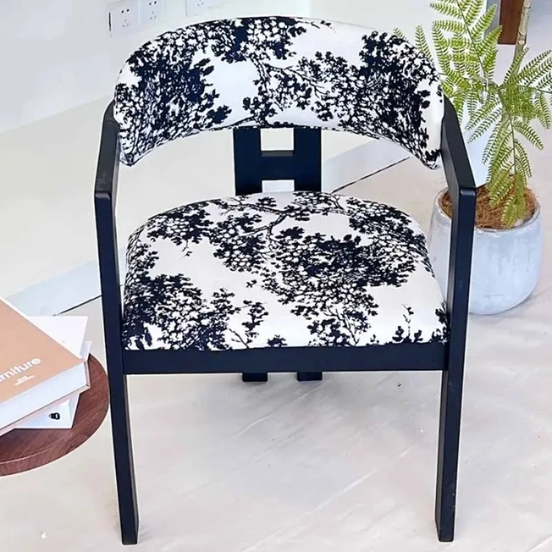 ！@Green Fancy Lounge Dining Chairs Kitchen Wood High Modern Ergonomic Chair Nordic Luxury Balcony Krzesla Do Jadalni Furniture