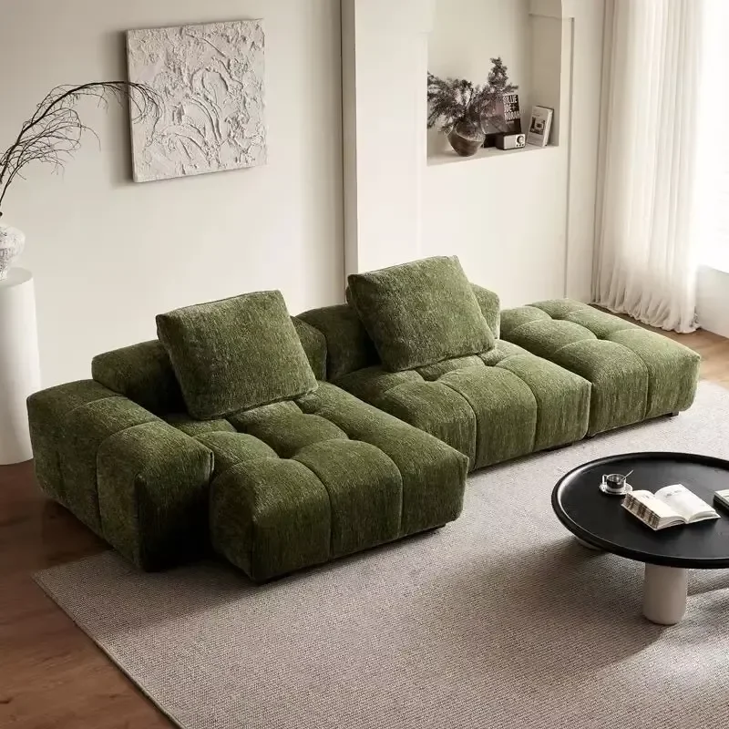 Compressed Sofa Vacuum Packed Couch for Apartment Living Room Space Saving High Density Foam OEM Factory Supply