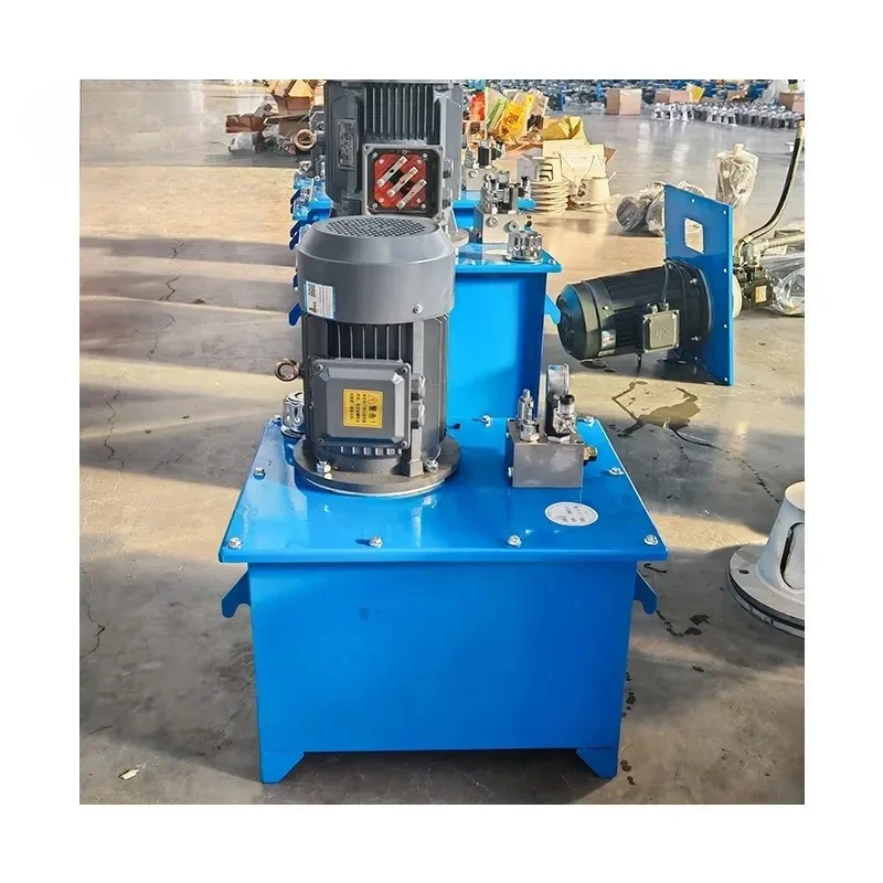 High Quality Vertical Hydraulic Station AC220V/380V/460V New High-Pressure Hydraulic Power Assembly With Valve