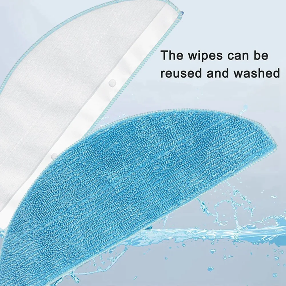 ABKW-For Blaupunkt Bluebot Precision Plus Robot Vacuum Cleaner Parts Replacement Main Side Brush Mop Cloth Filter Dust Bag
