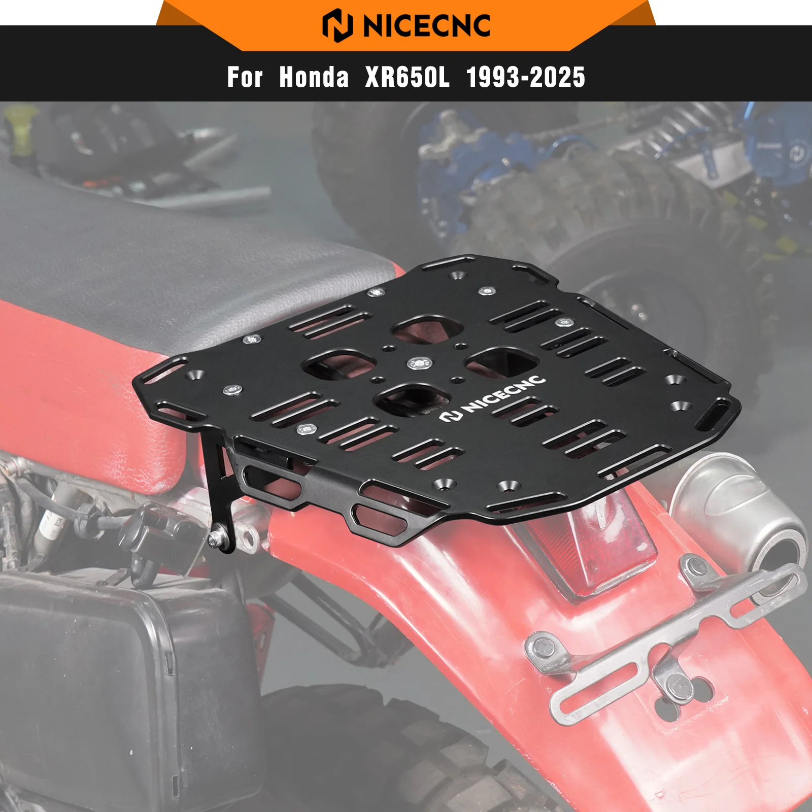 

NICECNC For Honda XR650L XR 650L 1993-2025 Motorcycle Rear Luggage Rack Tail Rack Top Case Soft Luggage For 10-30 L Soft Bag
