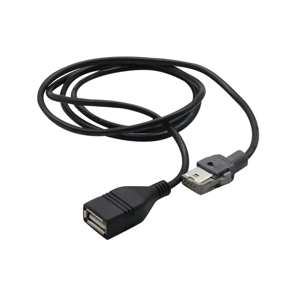 Head Unit USB Cable 4-Pin USB Cable In-car USB Connection 4-pin Connector Quick Installation Wear-resistant Adapter Cable