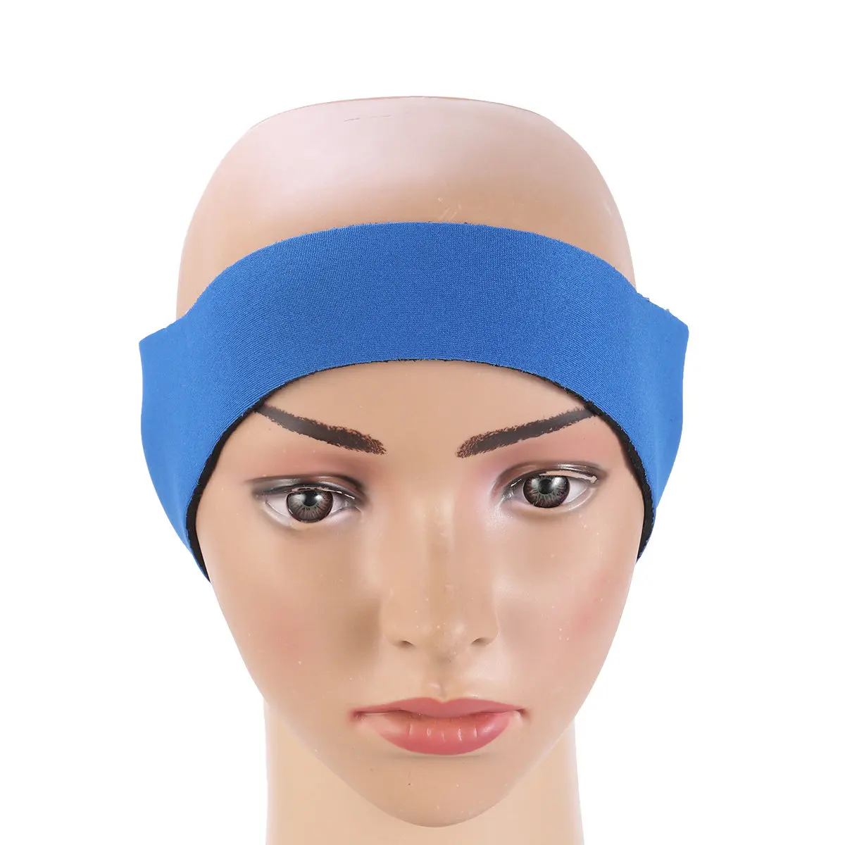 

Adjustable Swimming Headband Ear Protection Waterproof Size L Blue for Kids Adults Yoga Diving Swimming Ear Band