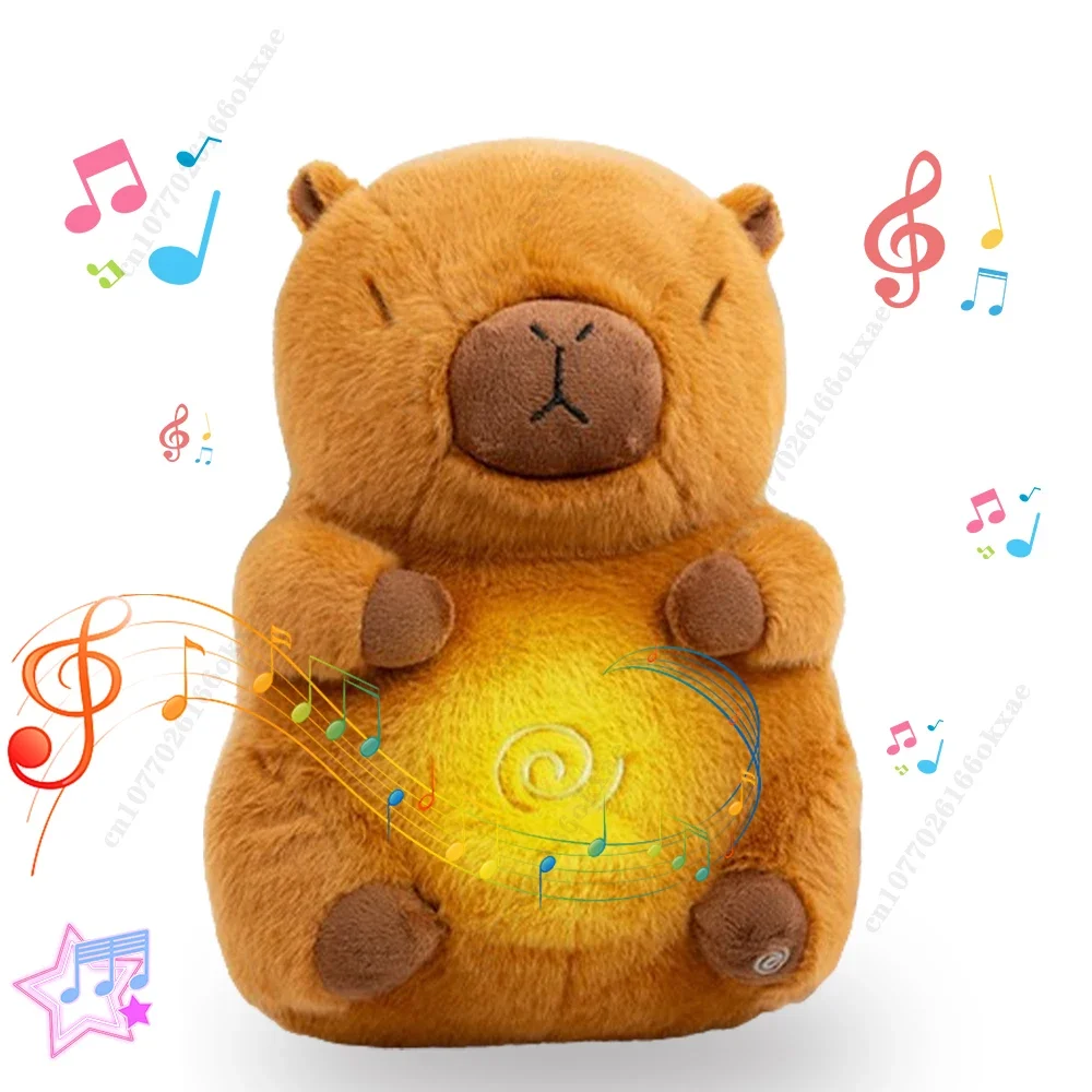 

Capybara Plush Simulation Breathimg Capybara Anime Fluffty Toy Cute Doll Stuffed Animals Soft Doll Plush Children Gift
