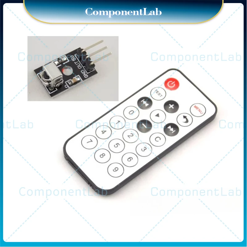 5-15pcs New original infrared remote control receiving module infrared receiving module remote control infrared receiving 38K