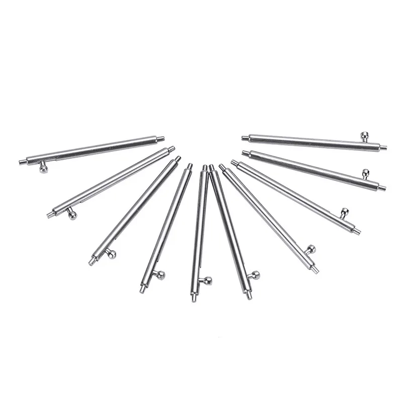 12 14 16 18 19 20 21 22 23 24 mm Stainless Steel Quick Release Spring Bars Metal Watchband 1.8mm Diameter Watch Pins Pepair Tool