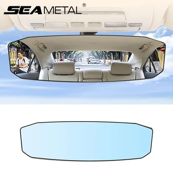 SEAMETAL Auto Babyspiegels Binnenspiegel Groothoek Panoramisch Anti-glare Achteraanzicht Bolle spiegel Achteruit parkeren Accessoires