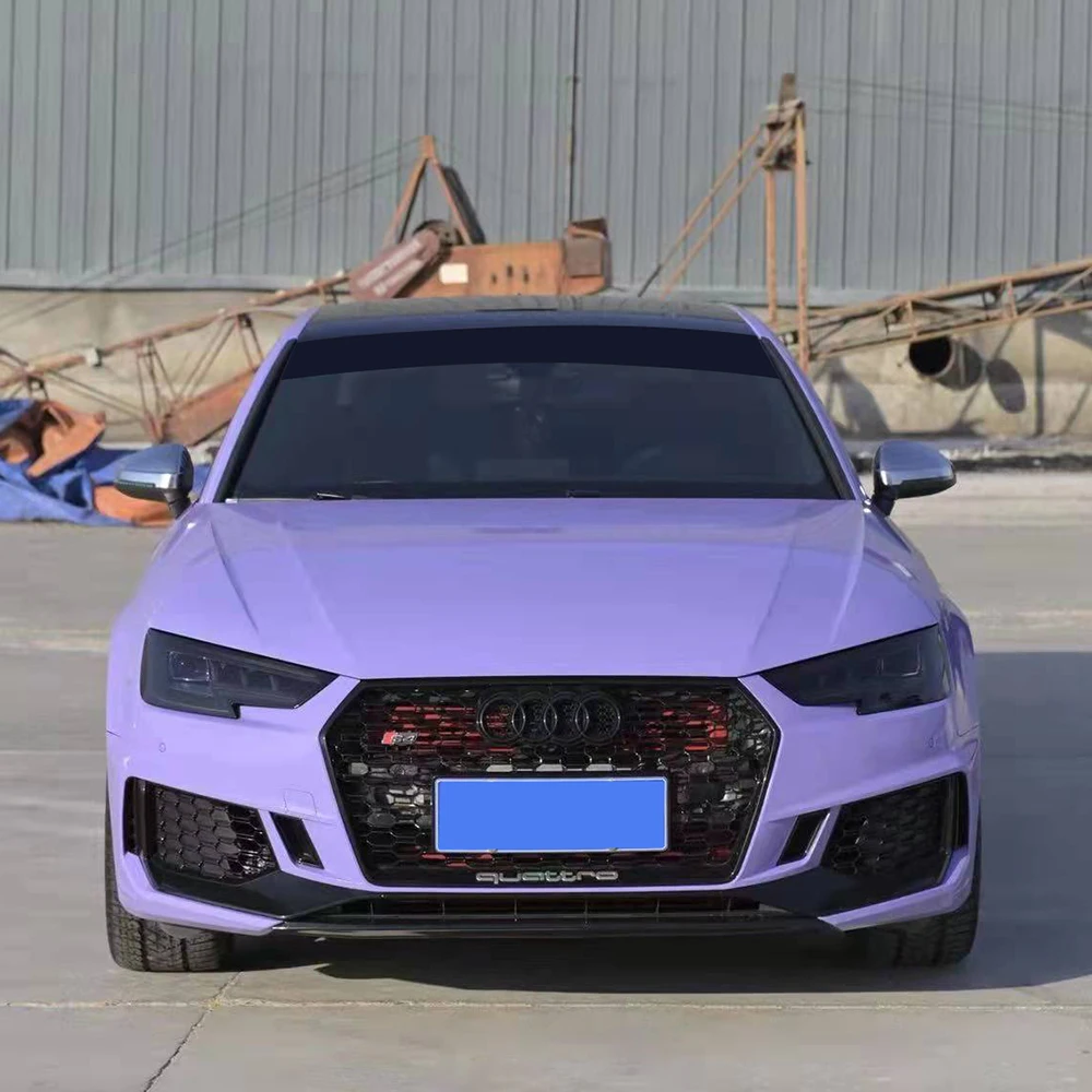Ultra Gloss Violet Purple Vinyl Wrap Car Motorcycle Adhesive Vinyl Body Wrapping Film Waterproof PVC Auto Decal Car Accessories