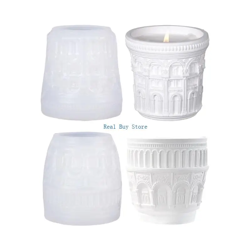 

U13D Sturdy Scandinavian Styles Silicone Baroque Door Mould Storage Cup Designs