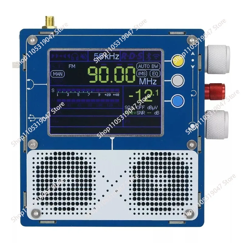 TEF6686 LNA 5.0 Version Full Band FM/MW/Short Wave Radio Receiver with Speaker Antenna