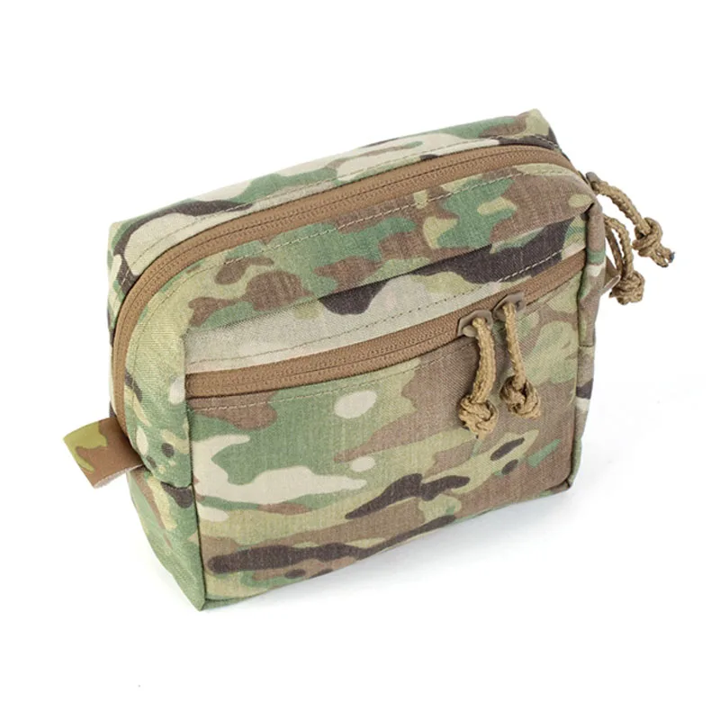 Outdoor Tactical SS GP Square Sundry Bag Vest MOLLE Zipper Practical Bag Waist Seal Accessory Bag