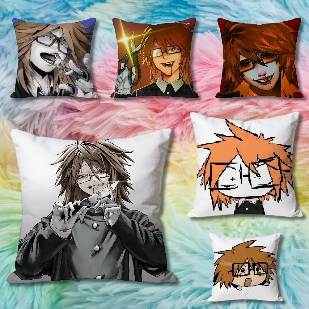 R-Ranfren R-Randal Ivory Anime Celebrity Merchandise All-Match Printed Pillow Case Sofa Car Office Room Decoration Protector