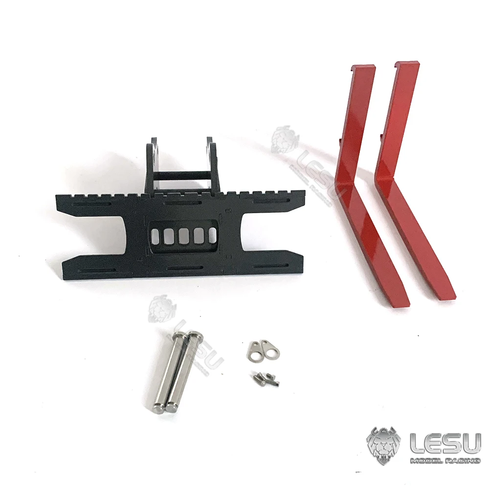 

LESU 1/14 Metal Painted Fork Spare Parts for RC Excavator Et35 Hydraulic Electric Digger Accessories Th21579-Smt3