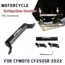 For CFMOTO Cf250sr CF250 SR CF 250 SR 2022 Motorcycle Accessories Phone GPS Navigation Plate Bracket Handlebar Adapt Holder