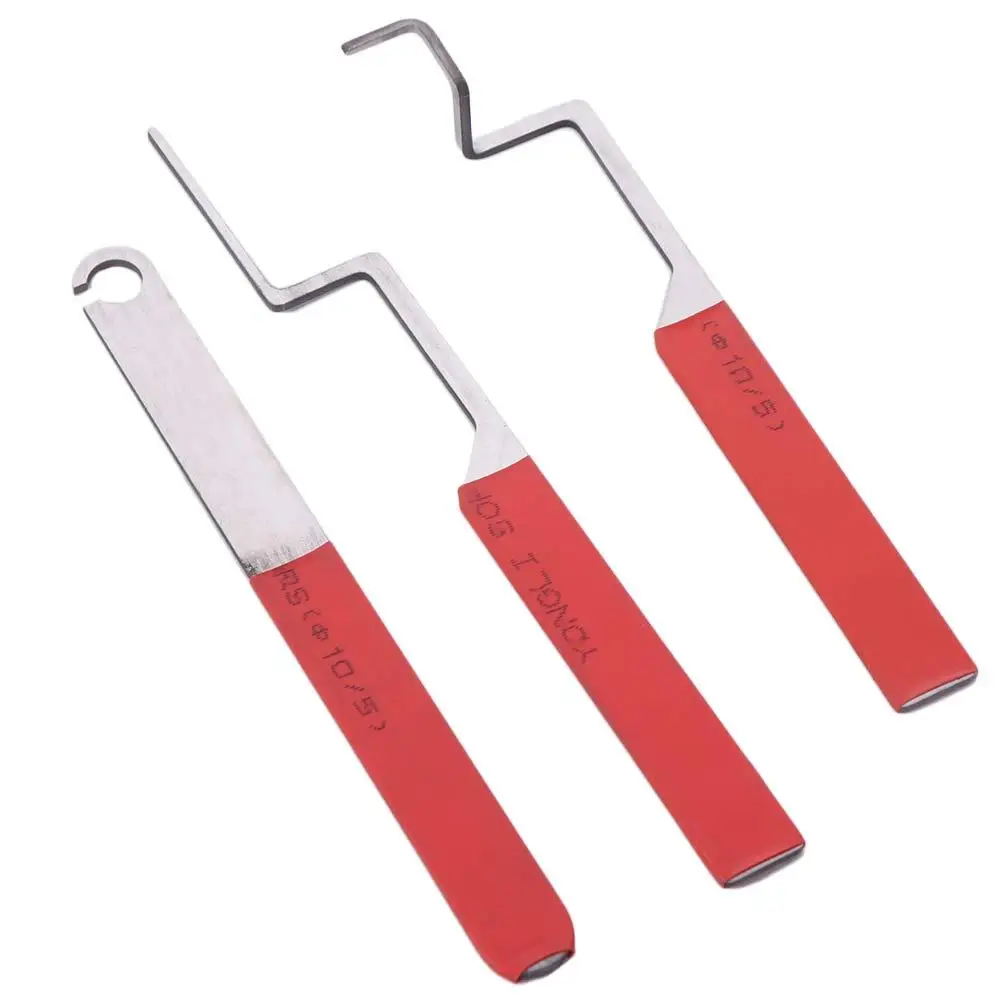 

Compact Casement Windows Unlocking Tool Non-slip Convenient Lock Picking Set Professional Stainless Steel Door Open Keys
