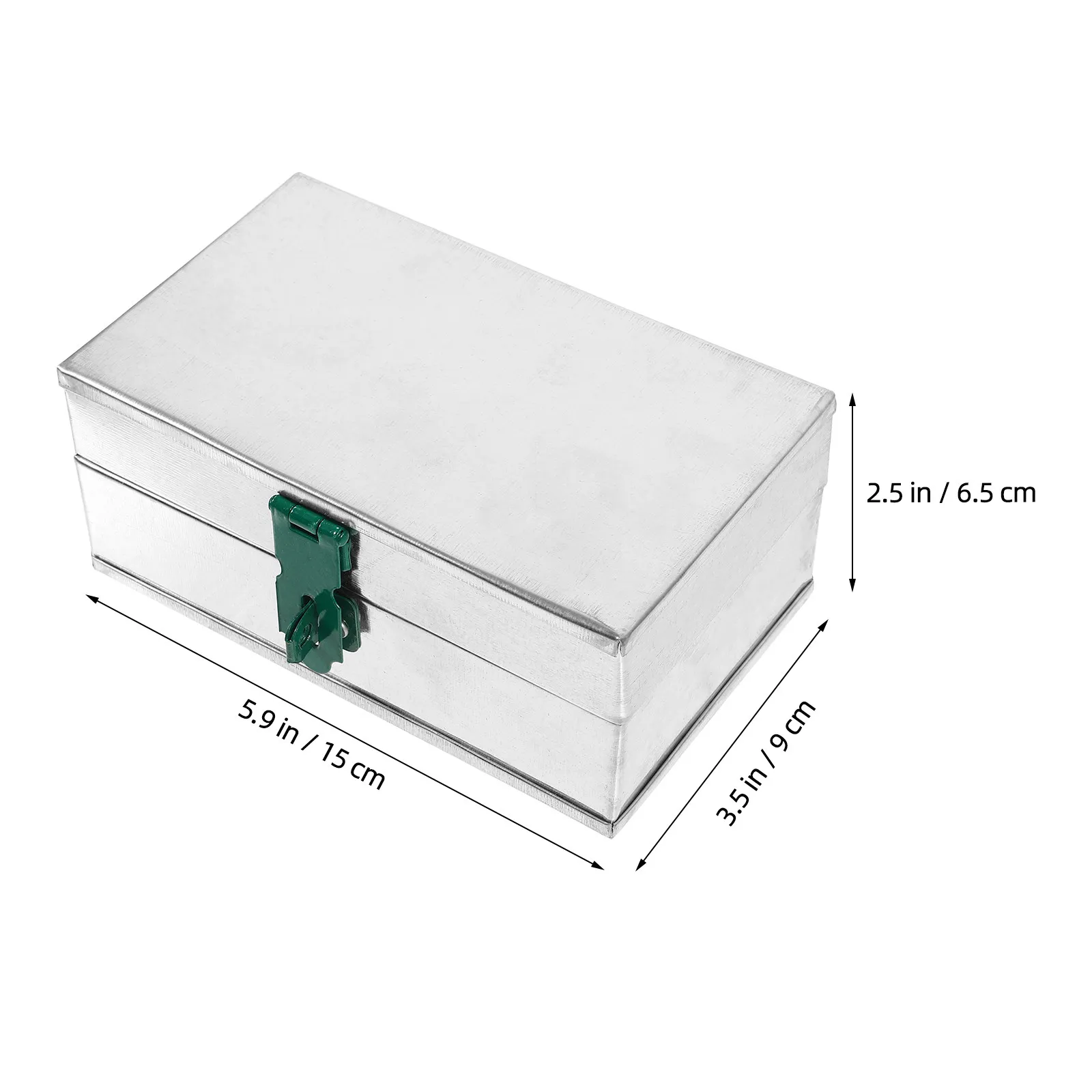 Iron Tool Storage Case Lockable Hard Shell Multifunctional Organizer for Home Garage Vehicle Repair Tool Holder