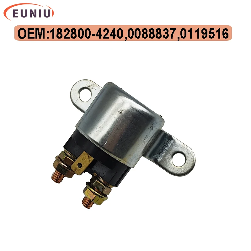 Starter Relay 182800-4240 0088837 Compatible with Good ENG-INE, Lightweight OEM Replacement