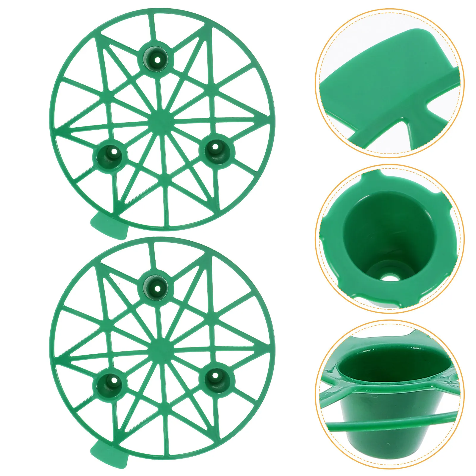 

Набор из 5 шт. подставок для дынь и фруктов: поддон-держатель из полипропилена для сада, многоразовый, усиленный, для тыквы, клубники, драконьего фрукта