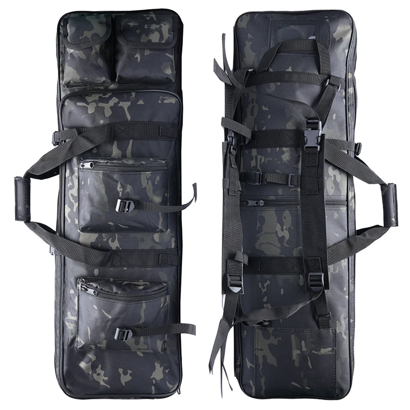 Men\'s Outdoor Sports Shooting Backpack Tactical Gun Bag Hunting Accessories Airsoft Sniper Rifle Gun Case Nylon Molle Bag