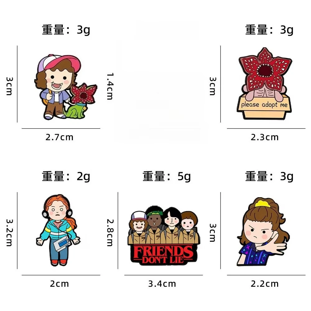 Cute King Cannibal Flower Enamel Pins Cartoon Women's Brooches Men Lapel Pins Badge on Backpack Costume Accessories Jewelry Gifs