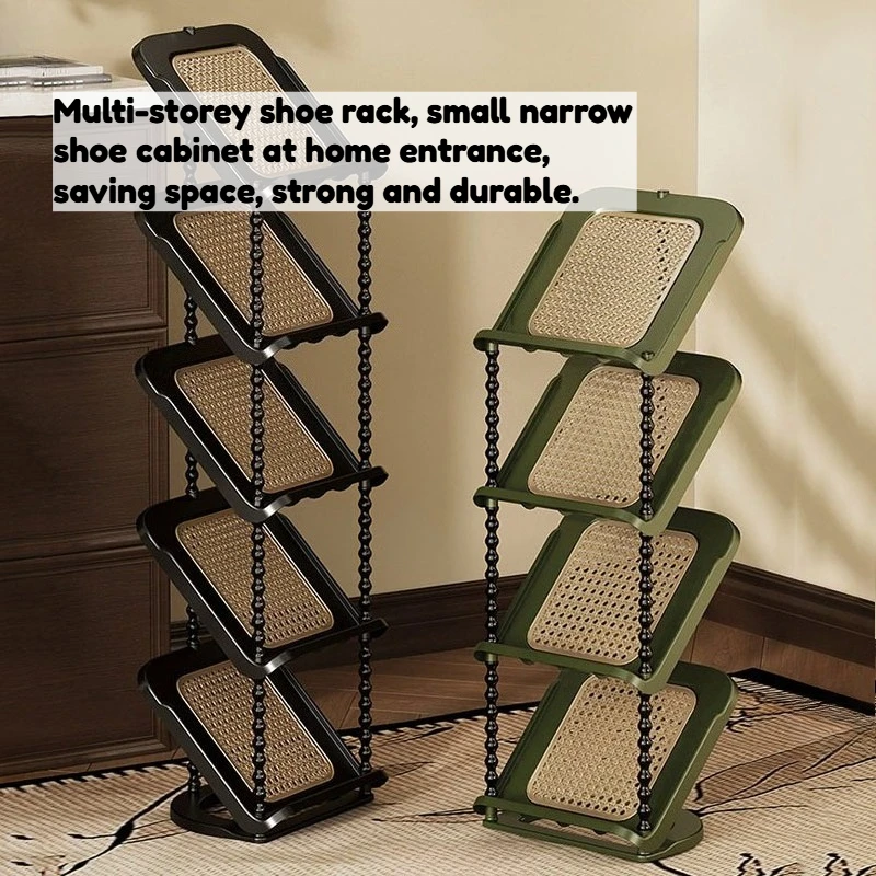 

Shoe Rack Multi-layer Household Door Small Narrow Shoe Cabinet Entry Space Saving Strong Simple Shoe Rack