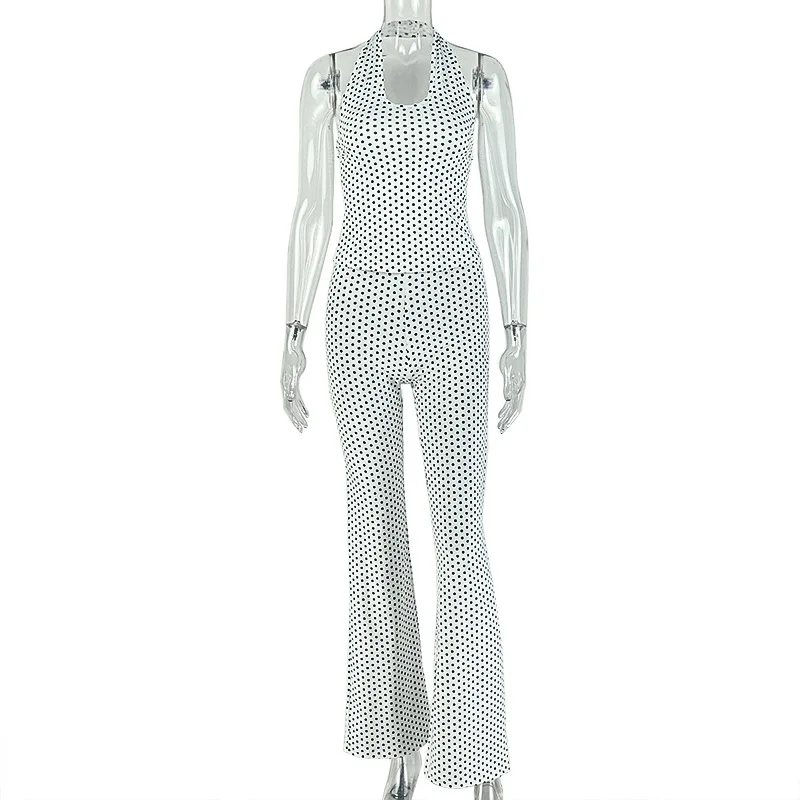 conjunto-de-calcas-slim-fit-com-estampa-de-poa-para-mulheres-blusa-halter-com-decote-em-v-e-costas-descobertas-novo-traje-de-verao-para-o-escritorio