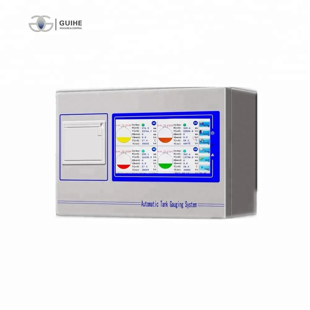 Fuel Tank Level Gauge ATG Oil Level Sensor Magnetic fule level meter, Level/Volume /Temperature measuring instrument