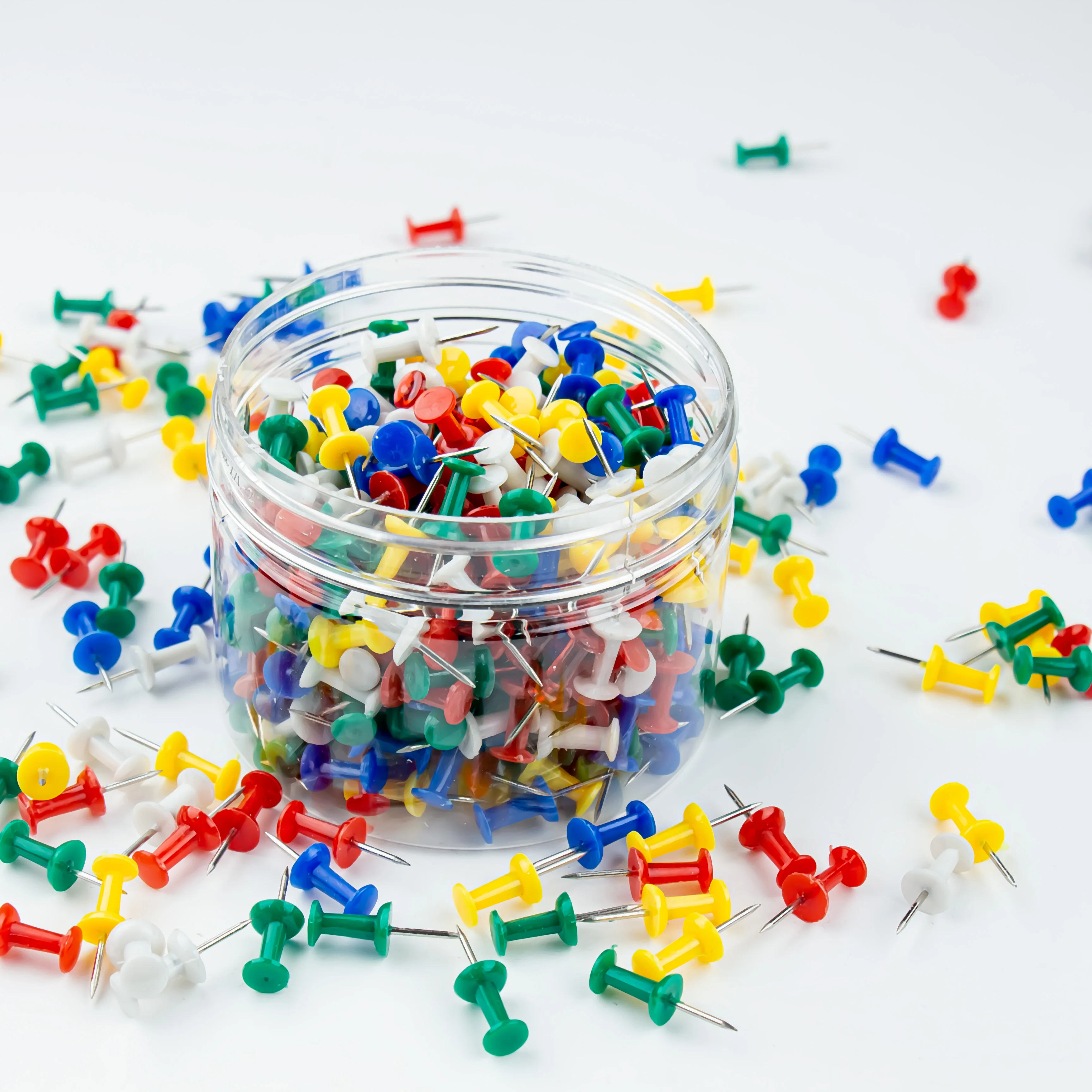 Paku Tekan Berwarna-warni, Pak - Head Pin Assorted ulasan dan harga