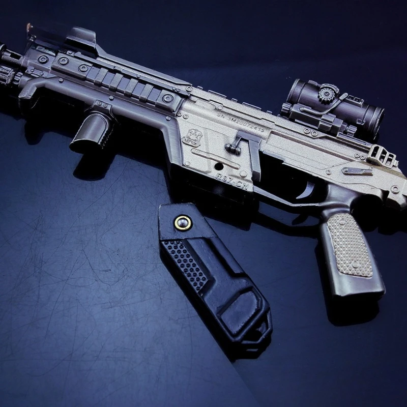 21Cm Nieuwe Apex Legends R99 Game Randapparatuur Metalen Model Armen Desktop Decoratie Ornamenten Hanger Verjaardag Festival Geschenken Speelgoed