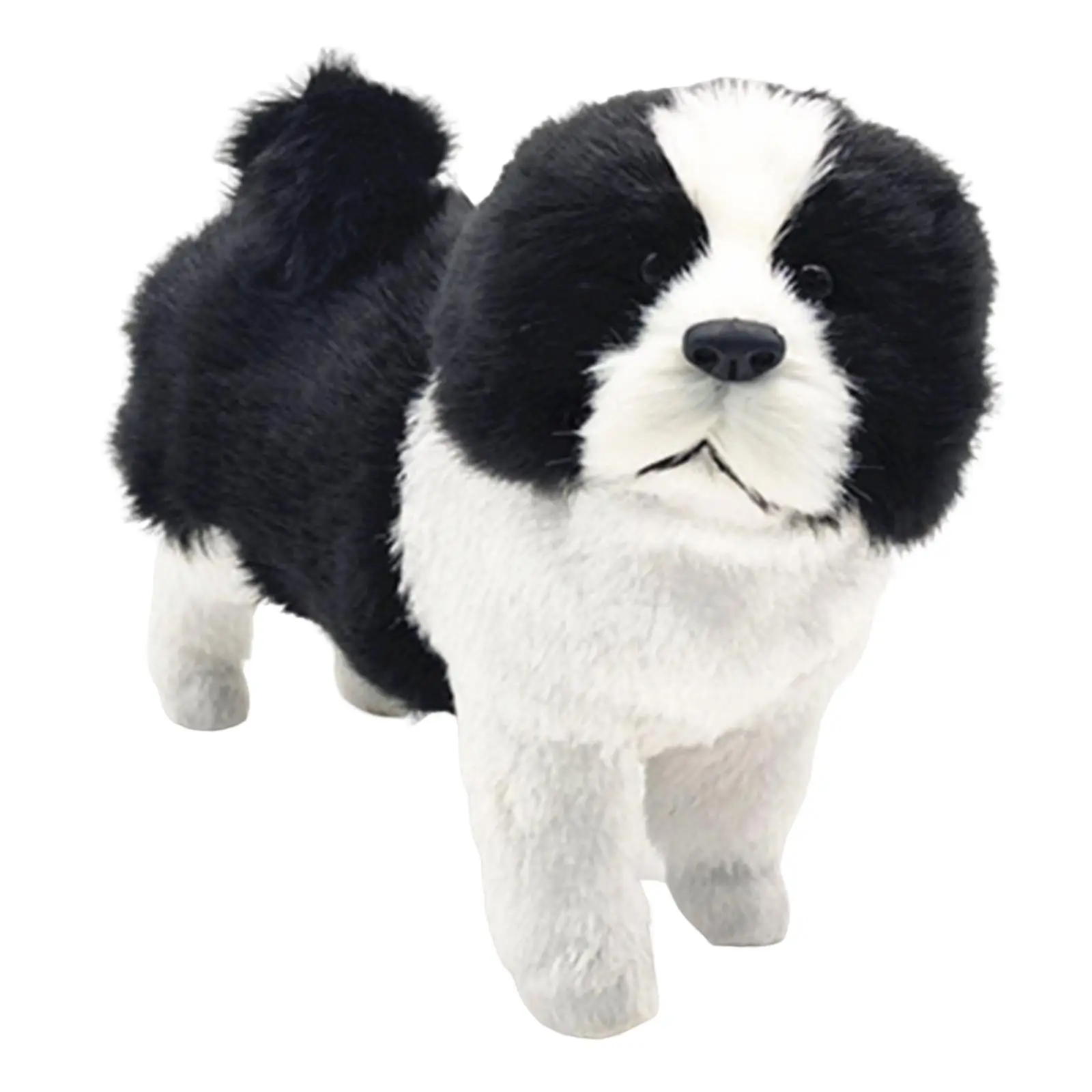 Cute Huggable Cuddly Standing Handmade Plush Toy Simulation Dog Puppy Dog for