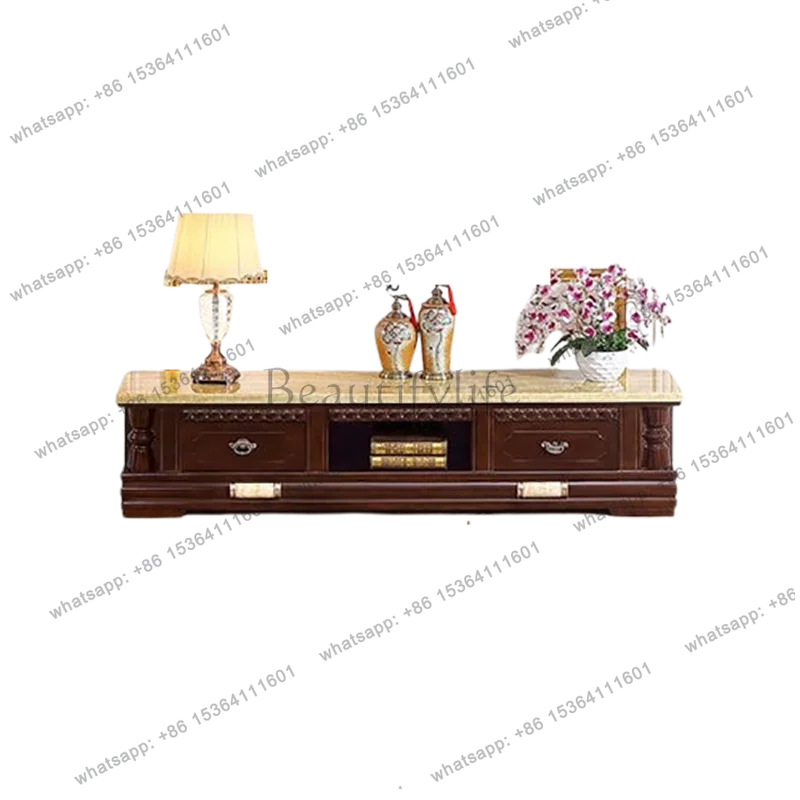 Trendy On Ground Tv Stand French Universal Elegant With Drawers Tv Stand Premium Classic Rack Para Televisão Room Furniture