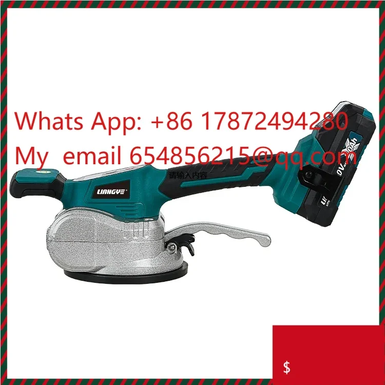 21V Electric Handheld Tiling Tool Machine Automatic Leveling Tile Vibrator Professional Floor Laying Tool