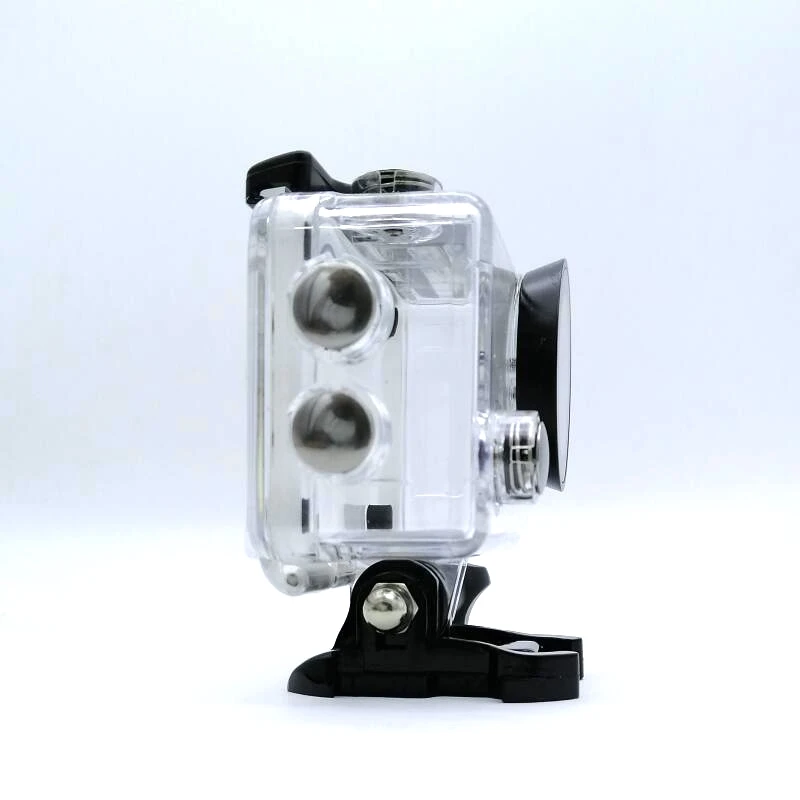 Clownfish Waterproof Case for Eken H3 Underwater 40m Housing Case for Eken V50 PRO H3 H8R /Akaso EK7000 Pro Diving Accessories