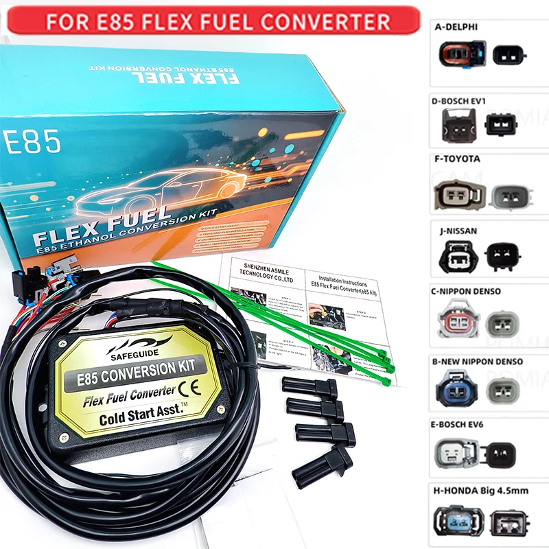 

EthanolFlex E85 Conversion Kit for 4-Cylinder Engines Save on Fuel Costs Boost Performance with Reliable Cold Start