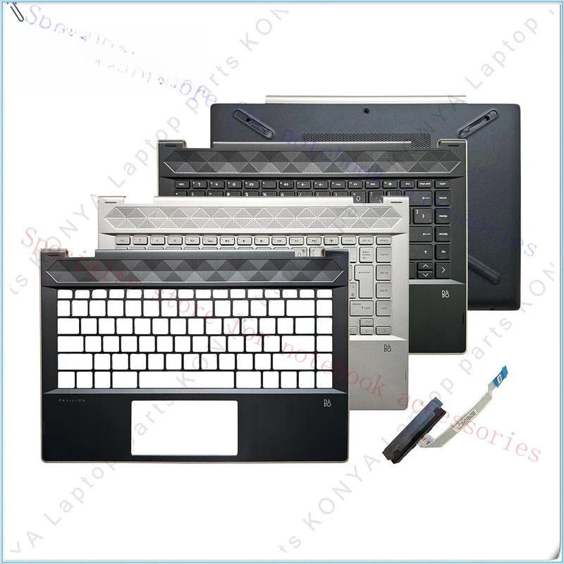 

A+ Suitable for HP Pavilion X360 14-CD TPN-W131 Laptop LCD Back Cover/Bezel/ Palm Rest/Bottom