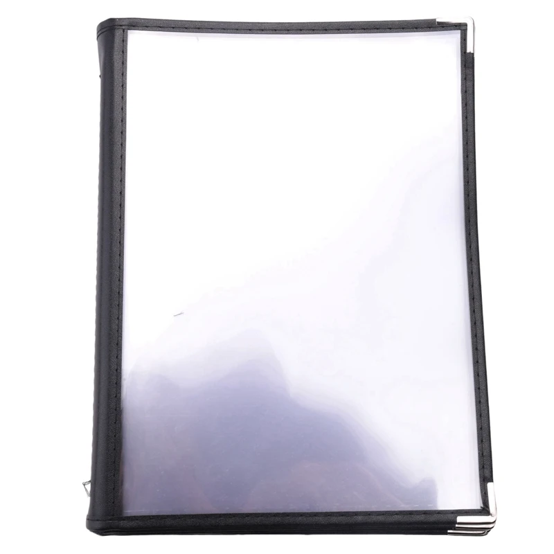 Transparent Restaurant Menu Covers For A4 Size Book Style Cafe Bar 10 Pages 20 View