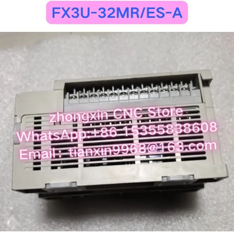 Used FX3U-32MR/ES-A FX3U-32MR ES-A Functional test OK Fast delivery