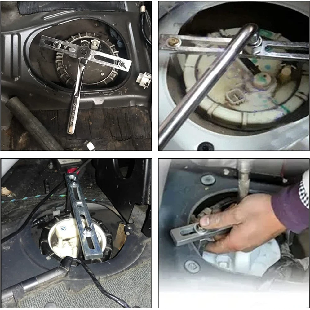 Outil de démontage de pompe à carburant 5,31 à 7,71 pouces Outil de bague de verrouillage de