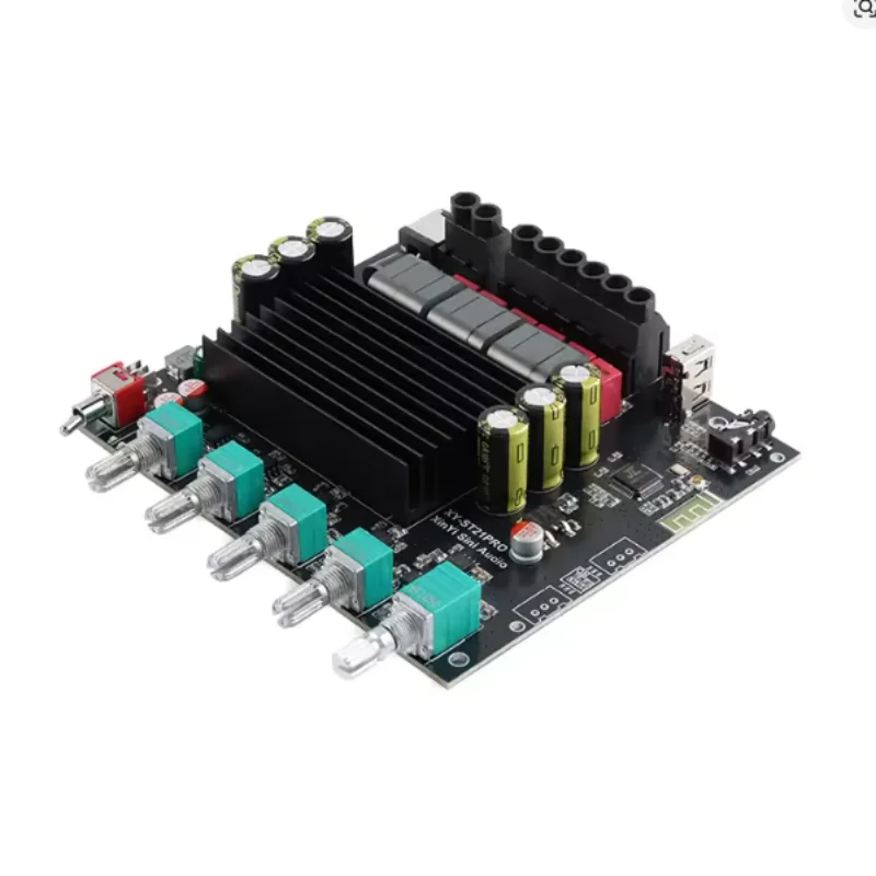 XY-ST21PRO Bluetooth Digital Power Amplifier Board Module 2.1 Channel 100W * 2 + 200W Subwoofer TPA3221