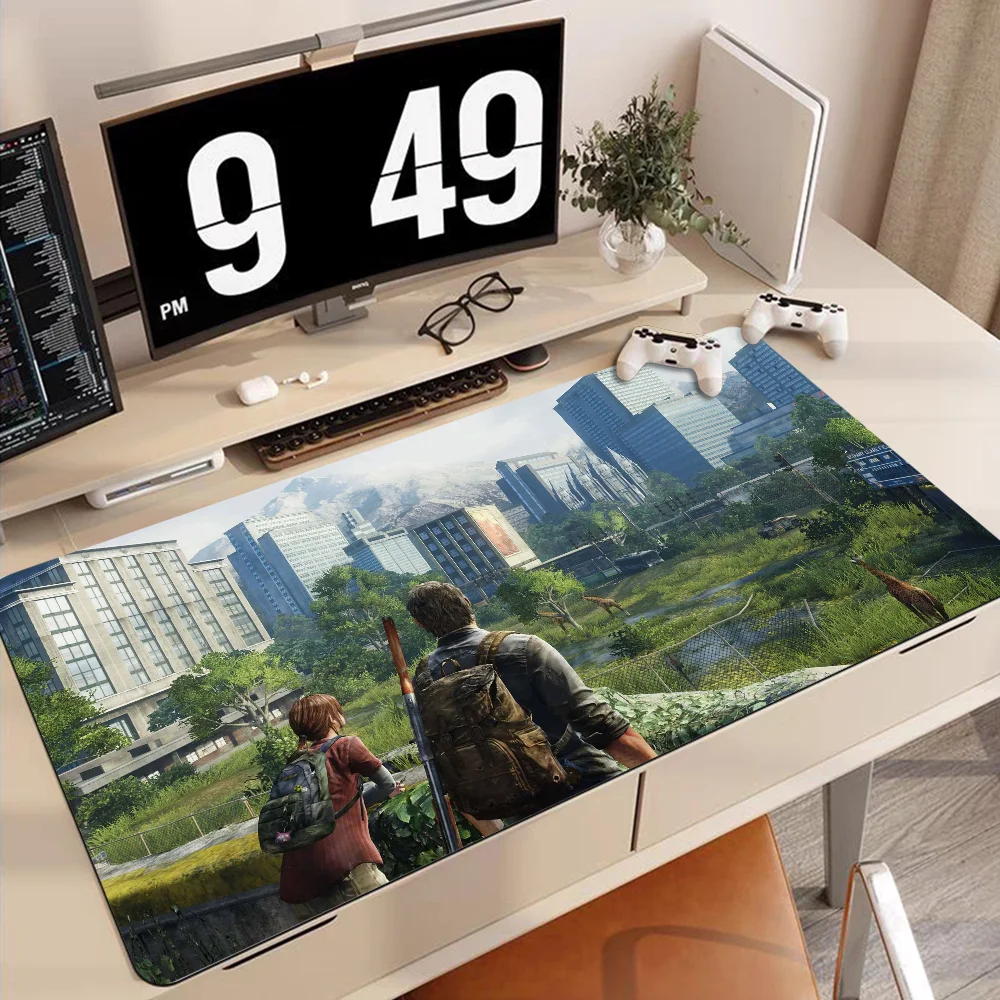 The L-Last of U-US GAME Mousepad Animation Office Student Gaming Thickened Large Writing Pad Non-slip Cushion Mouse Pad Bedroom