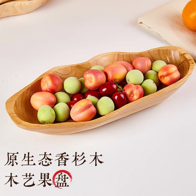 

Wooden fruit tray, irregular wooden tray, solid wood fruit tray, fruit snacks, dried fruits, melon seeds, household use