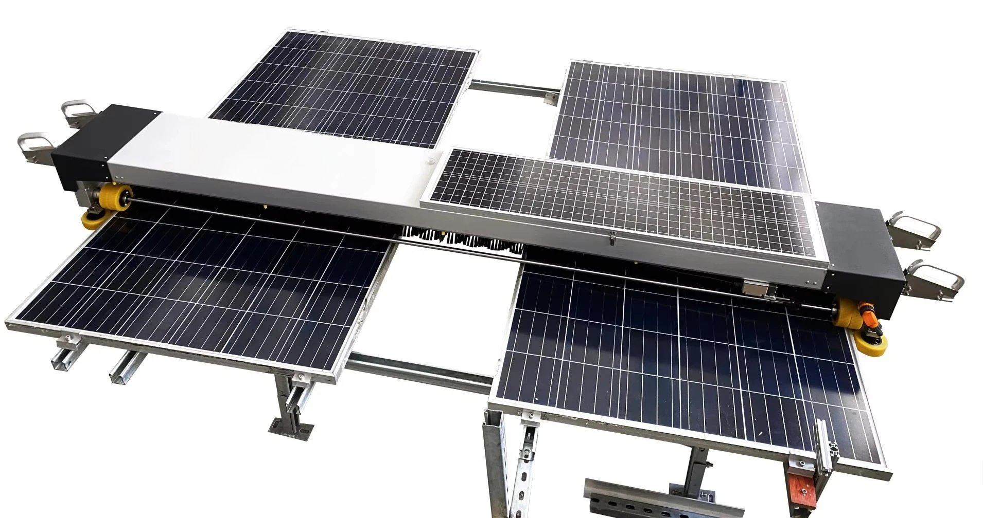 Multifit MR-G2 Fully Automatic Remote Control Solar Panel Cleaning Robot Automatic Correction Across Obstacles Robot