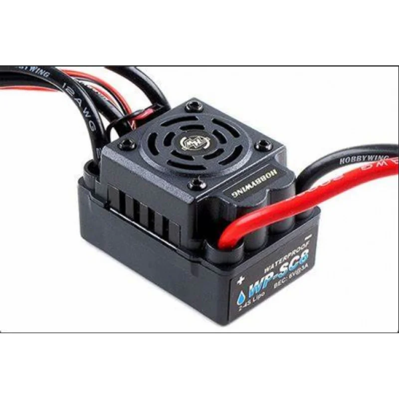 Hot sale Hobbywing EZRUN series WP SC8 120A short card full waterproof brushless ESC