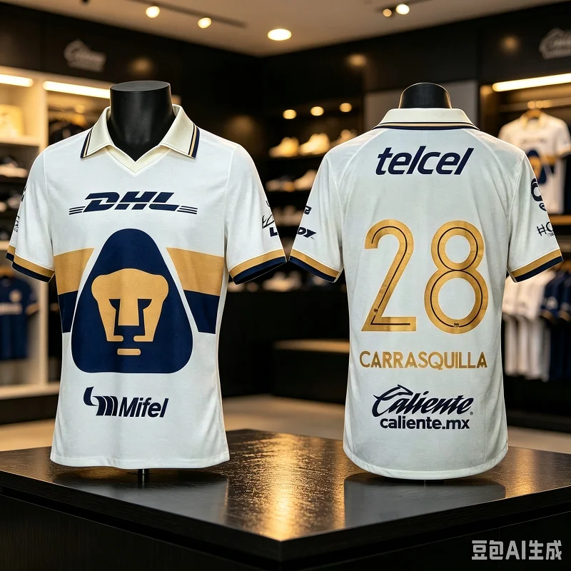 Men's Fashionable Casual Summer Football Jacket Short Sleeved Football Shirt 25-26 Sports Version Los Felinos Fan Casual Top