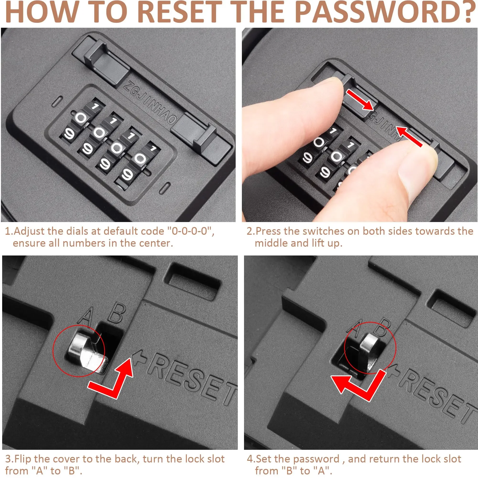 الإبداعية التمويه بوعاء قاعدة مكافحة سرقة كلمة المرور مفتاح صندوق مكتب في الهواء الطلق فناء مفتاح المنظم صندوق تخزين #6
