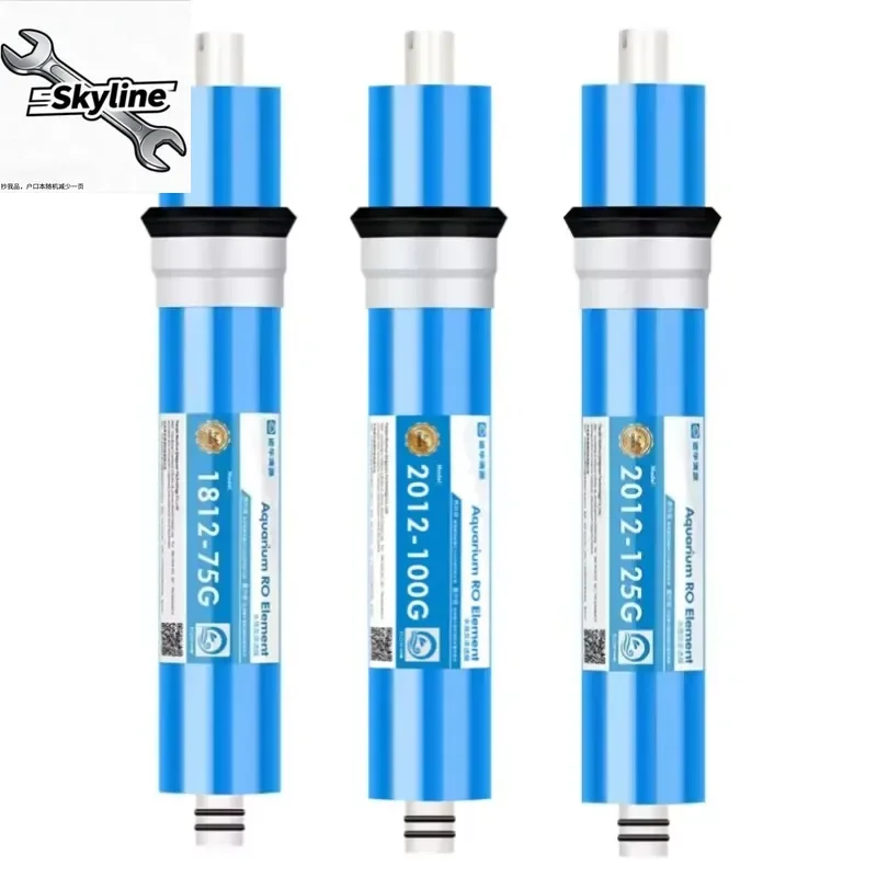 2pcs 75/100/125 gpd reverse osmosis filter RO Membrane 1812-75 2012-100/125G Membrane Water Filters Cartridges ro system Filter